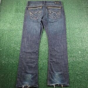 Y2K Buffalo David Bitton Bootcut Jeans Women's 36 Dark Wash